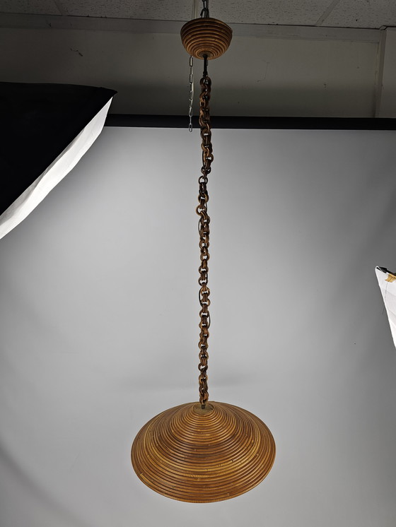 Image 1 of Hanglamp "pencil reed" in stijl van Vivai Del Sud