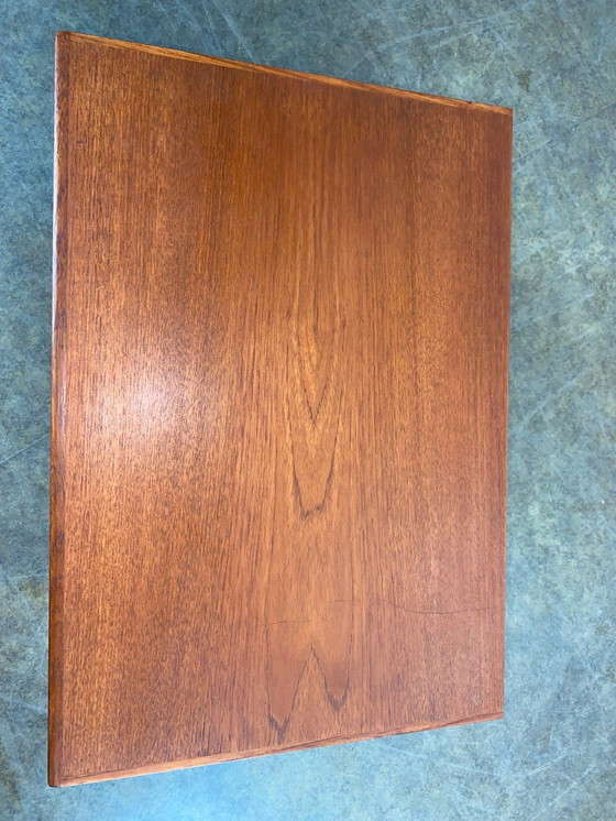 Image 1 of HW kleine ladekast, nachtkastje, bijzettafel Bramin teak midcentury