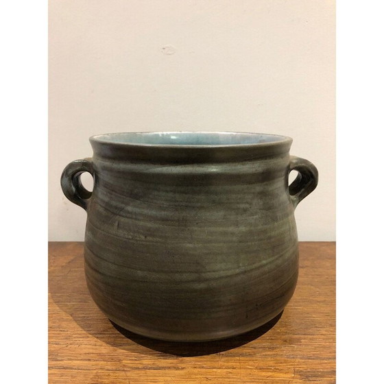 Image 1 of Vintage keramische pot van Jean de lespinasse, 1940