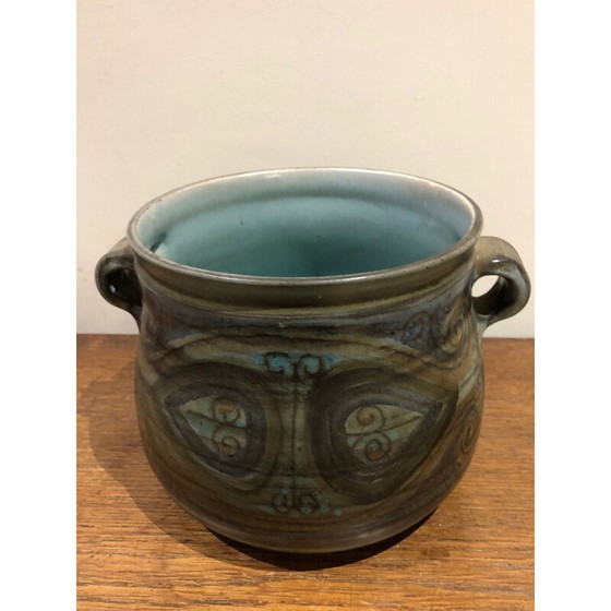 Image 1 of Vintage keramische pot van Jean de lespinasse, 1940