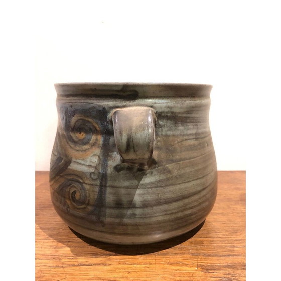Image 1 of Vintage keramische pot van Jean de lespinasse, 1940