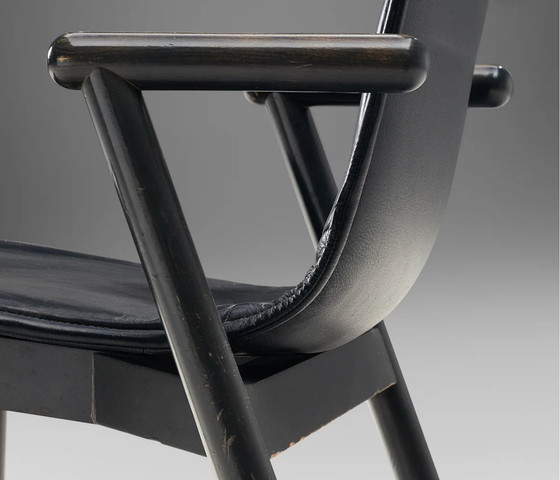 Image 1 of 6x Cassina Magistretti Eetkamerstoelen