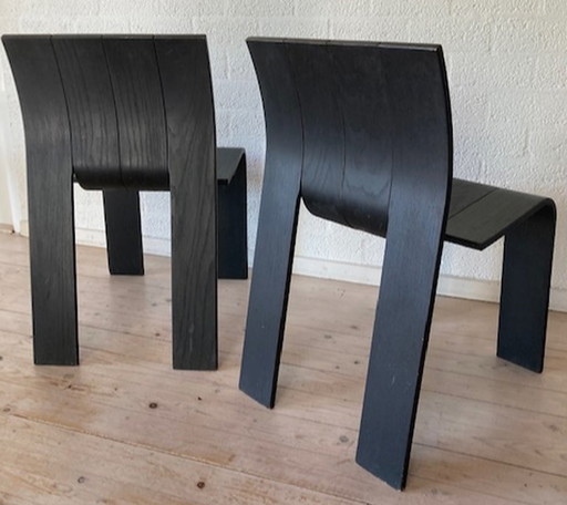 6x Castelijn Gijs Bakker stoelen