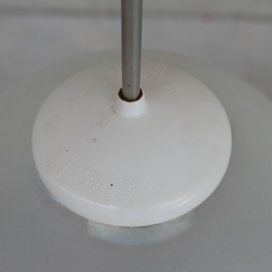 Image 1 of Vintage tweekleurige glazen hanglamp, België