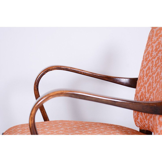 Image 1 of Paar vintage beukenhouten Art Deco fauteuils, jaren 1930