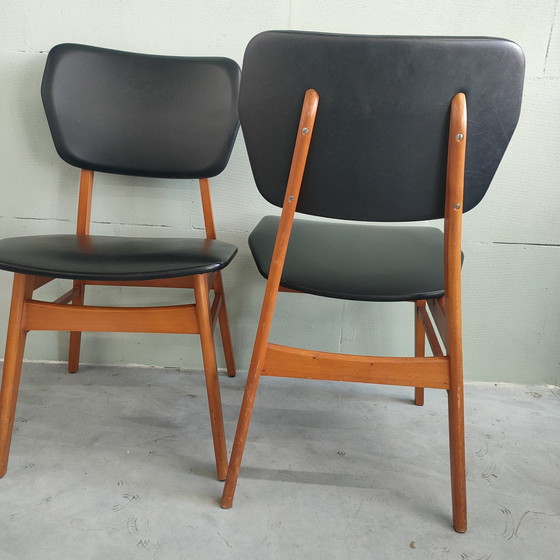 Image 1 of Jaren 50-60 Eetkamerstoelen