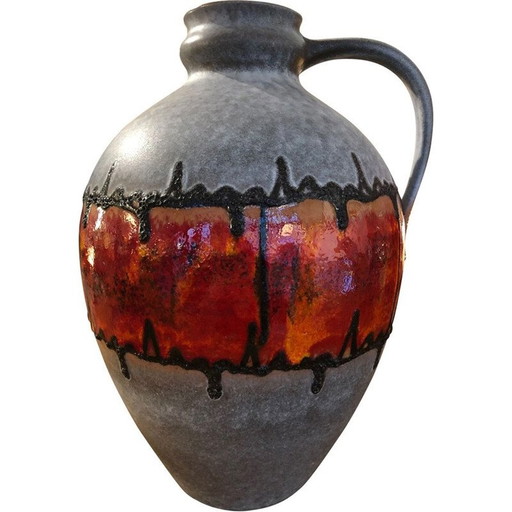 Grote vintage kruik uit west-duitsland 1960