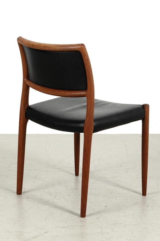 Image 1 of Set van 4 Møller eetkamerstoelen