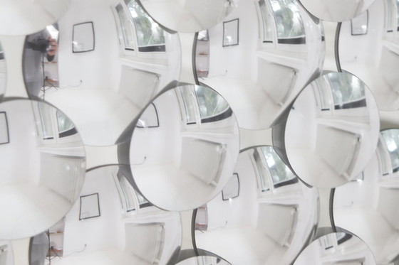 Image 1 of Pt/74 Voor Studio Exact, Spiegel assemblage, 'Stella Ultramarine', gelimiteerd