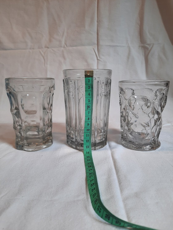 Image 1 of 16x Vintage antieke drinkglazen