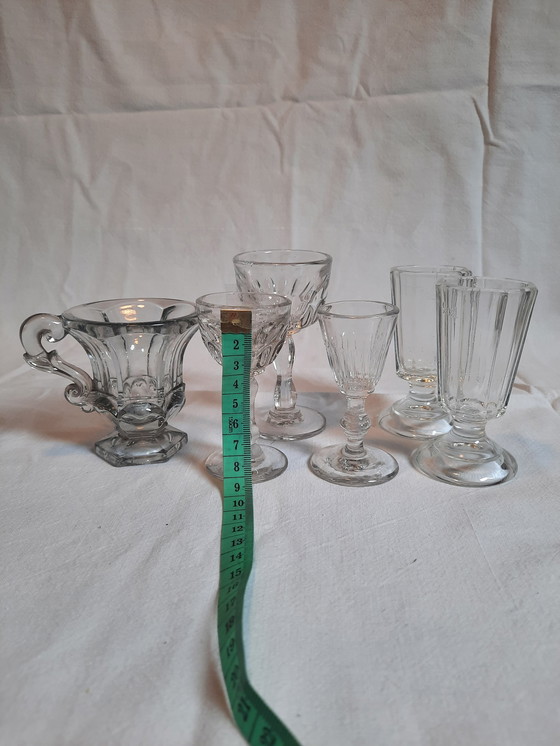 Image 1 of 16x Vintage antieke drinkglazen