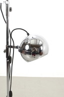 Vintage chromen vloerlamp