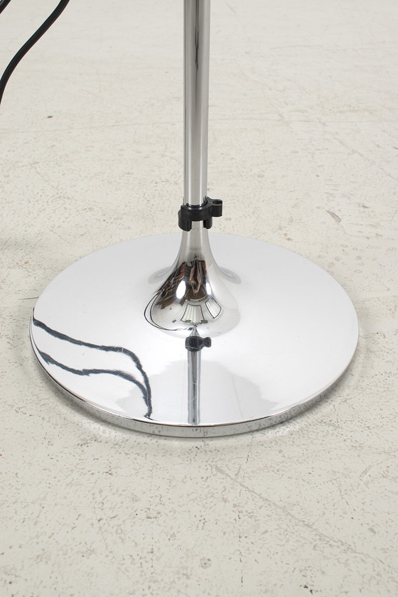 Image 1 of Vintage chromen vloerlamp