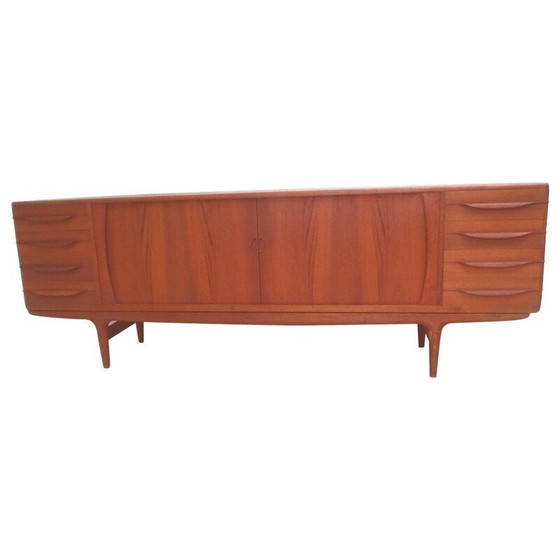 Image 1 of Vintage Um 15 highboard in teakhout van Andersen, jaren 1960