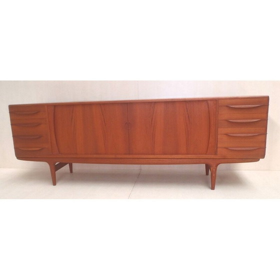 Image 1 of Vintage Um 15 highboard in teakhout van Andersen, jaren 1960