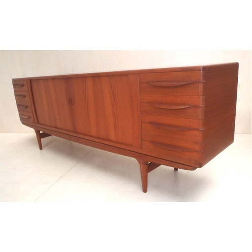 Vintage Um 15 highboard in teakhout van Andersen, jaren 1960