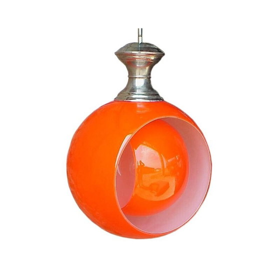 Image 1 of Vintage glazen ophanging door Carlo Nason voor Eclipse Mazzega, Venetië Italië 1960