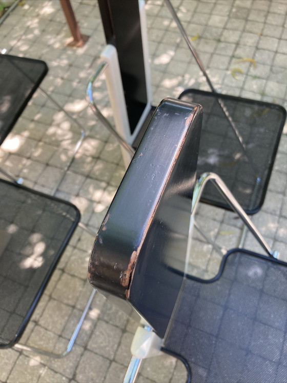 Image 1 of Suite van zes grote Bok Casa design stoelen jaren 80