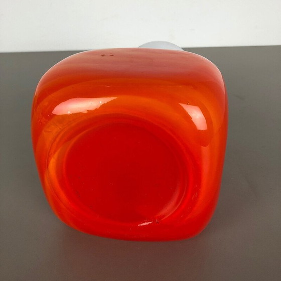 Image 1 of Grote vintage Pop Art Opaline Florence vaas 1970