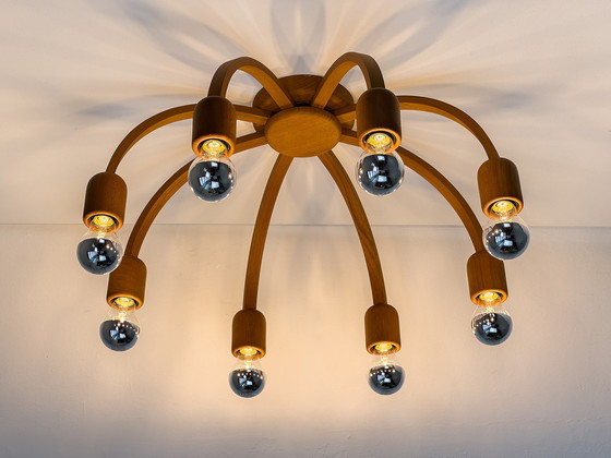 Image 1 of Wandlamp met 8 armen van Domus Leuchten, 1960