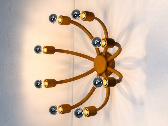 Image 1 of Wandlamp met 8 armen van Domus Leuchten, 1960