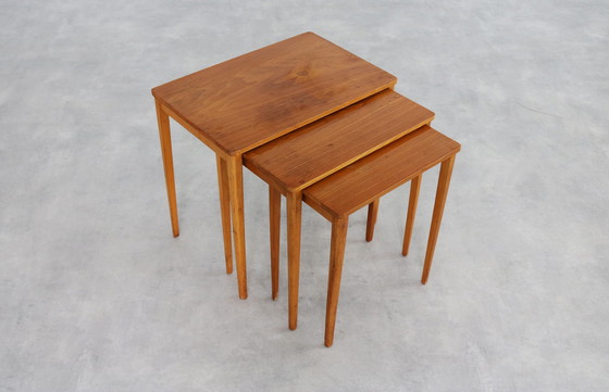 Image 1 of Set Vintage Nesting Tables