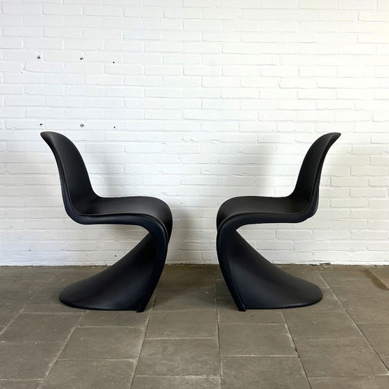 Image 1 of 2x Panton Vitra Chairs