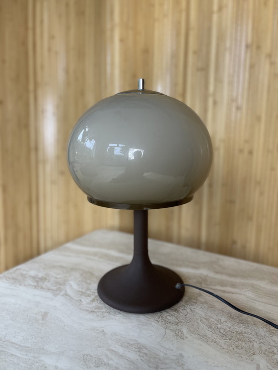 Image 1 of Vintage Space Age Dijkstra Mushroom Tafellamp ‘70