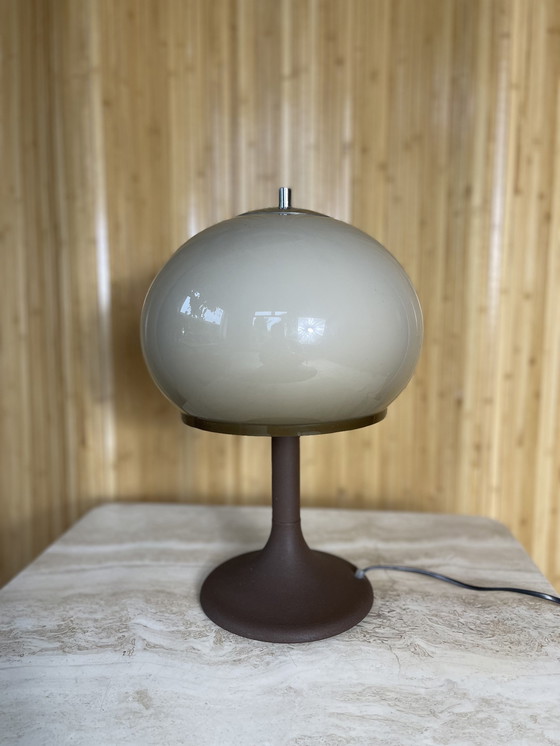 Image 1 of Vintage Space Age Dijkstra Mushroom Tafellamp ‘70