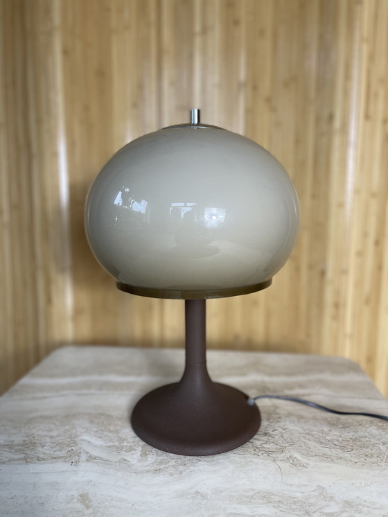 Image 1 of Vintage Space Age Dijkstra Mushroom Tafellamp ‘70