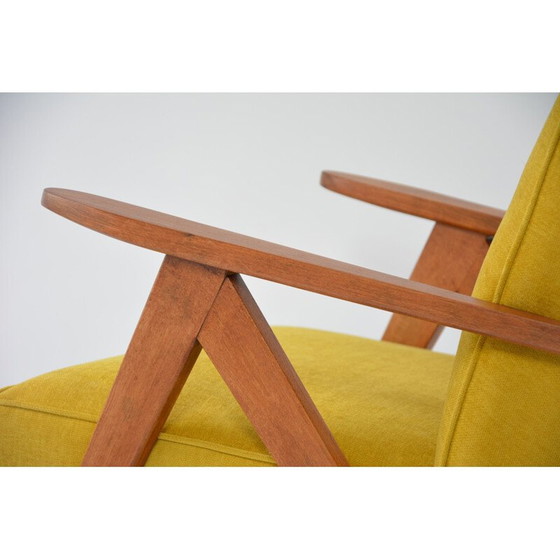 Image 1 of Vintage fauteuil Kompas geel 1970