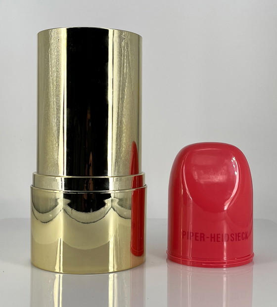 Image 1 of Piper-Heidsieck Lipstick Champagne Sparkling Wine Cooler Gift Box Limited Edition