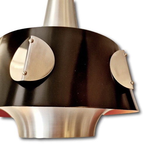 Image 1 of Vintage Lamello metalen hanglamp, Denemarken 1960