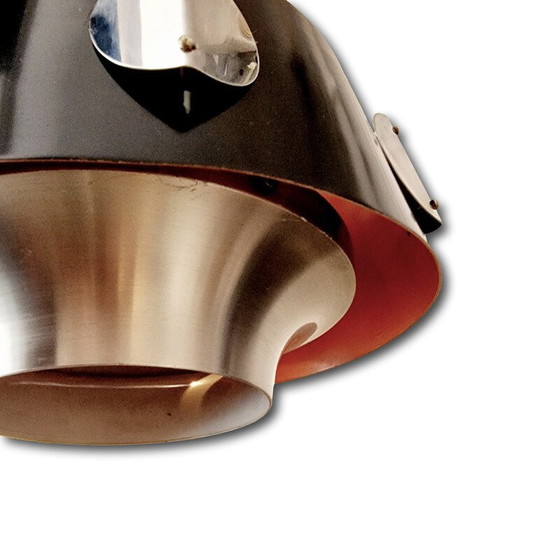 Image 1 of Vintage Lamello metalen hanglamp, Denemarken 1960