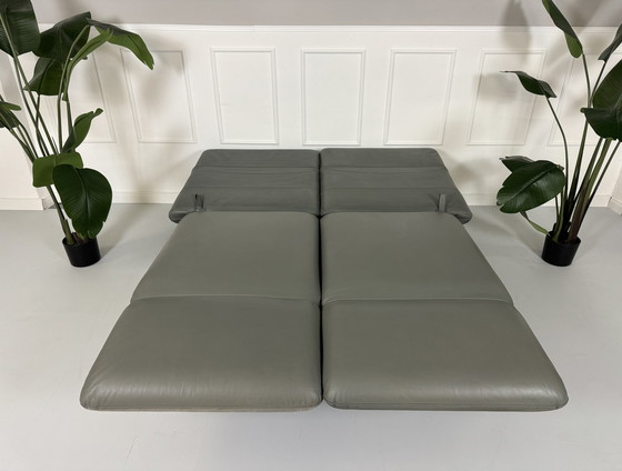 Image 1 of Brühl Roro Medium Leder Sofa Slaapfunctie Bank