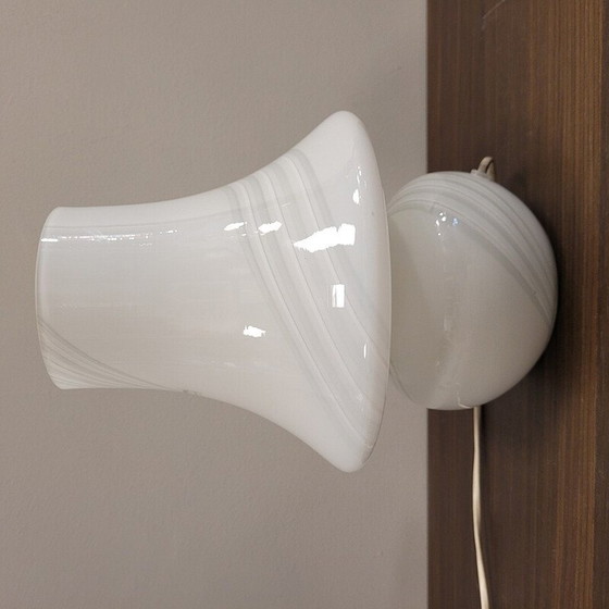 Image 1 of Vintage "Mushroom" tafellamp van Venetiaans Murano glas, Italië 1970