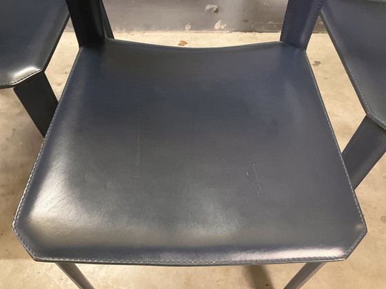 Image 1 of Fasem S91 Stoelen 4 Italiaans Design