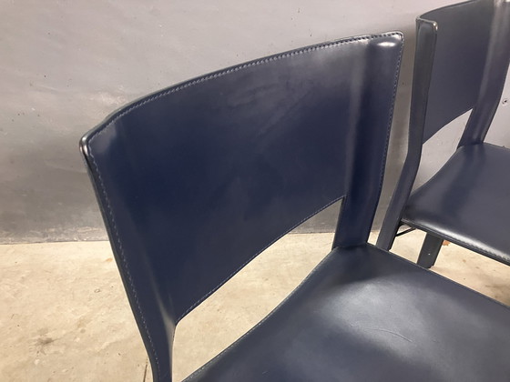 Image 1 of Fasem S91 Stoelen 4 Italiaans Design