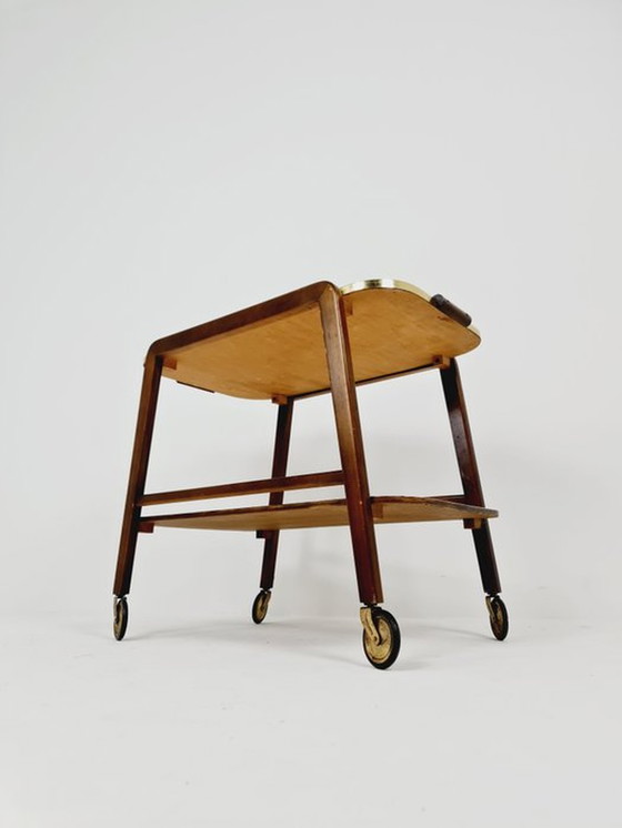 Image 1 of Mid-century serveertrolly