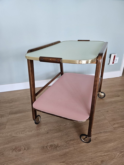 Mid-century serveertrolly