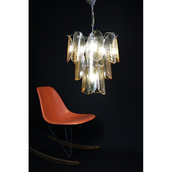 Image 1 of Vintage kroonluchter van murano glas, 1970