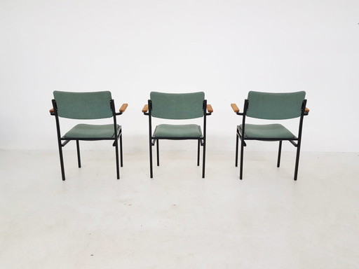 3x Gijs Van Der Sluis stoelen
