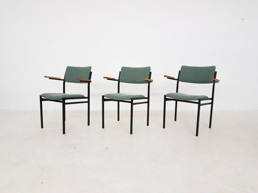 3x Gijs Van Der Sluis stoelen