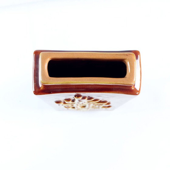 Image 1 of Vintage keramische vaas van ZST, Tsjecho-Slowakije 1960