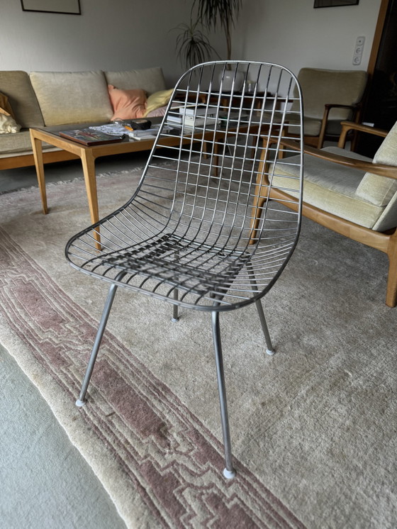 Image 1 of Herman Miller Collectie Ontwerper Charles Eames Draadstoel