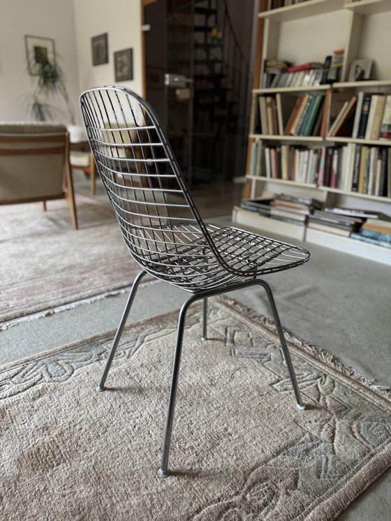 Image 1 of Herman Miller Collectie Ontwerper Charles Eames Draadstoel