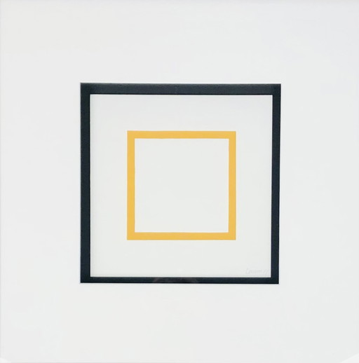 Sol Lewitt - Geometrische Zeefdruk