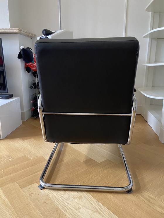 Image 1 of Gebr van der Stroom Dutch Originals model gispen 407 fauteuil