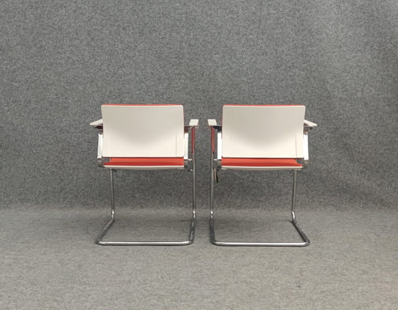 Image 1 of 2 Wilkhahn Stoel Mid Century Stoelen Modern Design Keukenstoel Keukenstoel 60s Vintage Retro 60S