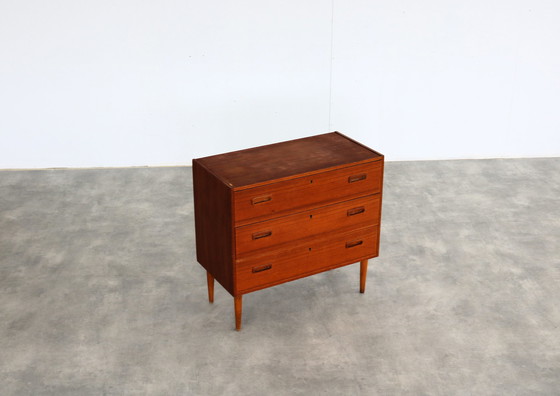 Image 1 of Vintage teak ladenkast